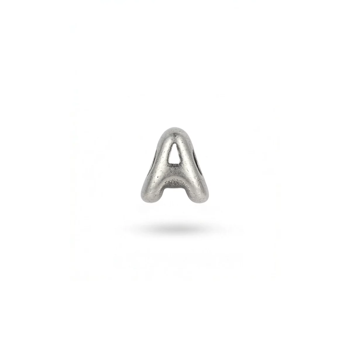 Charm lettera A silver