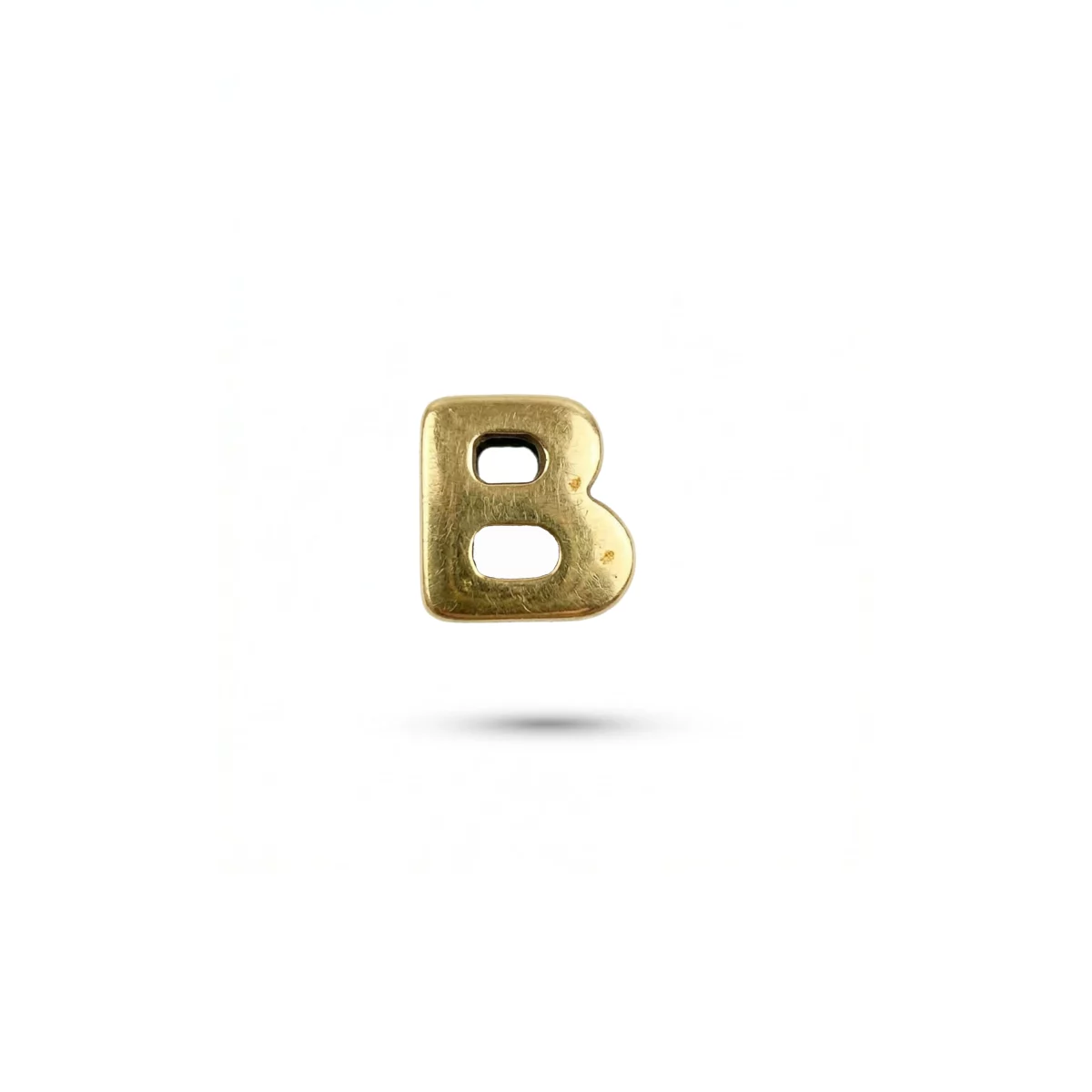Gold Letter B charm