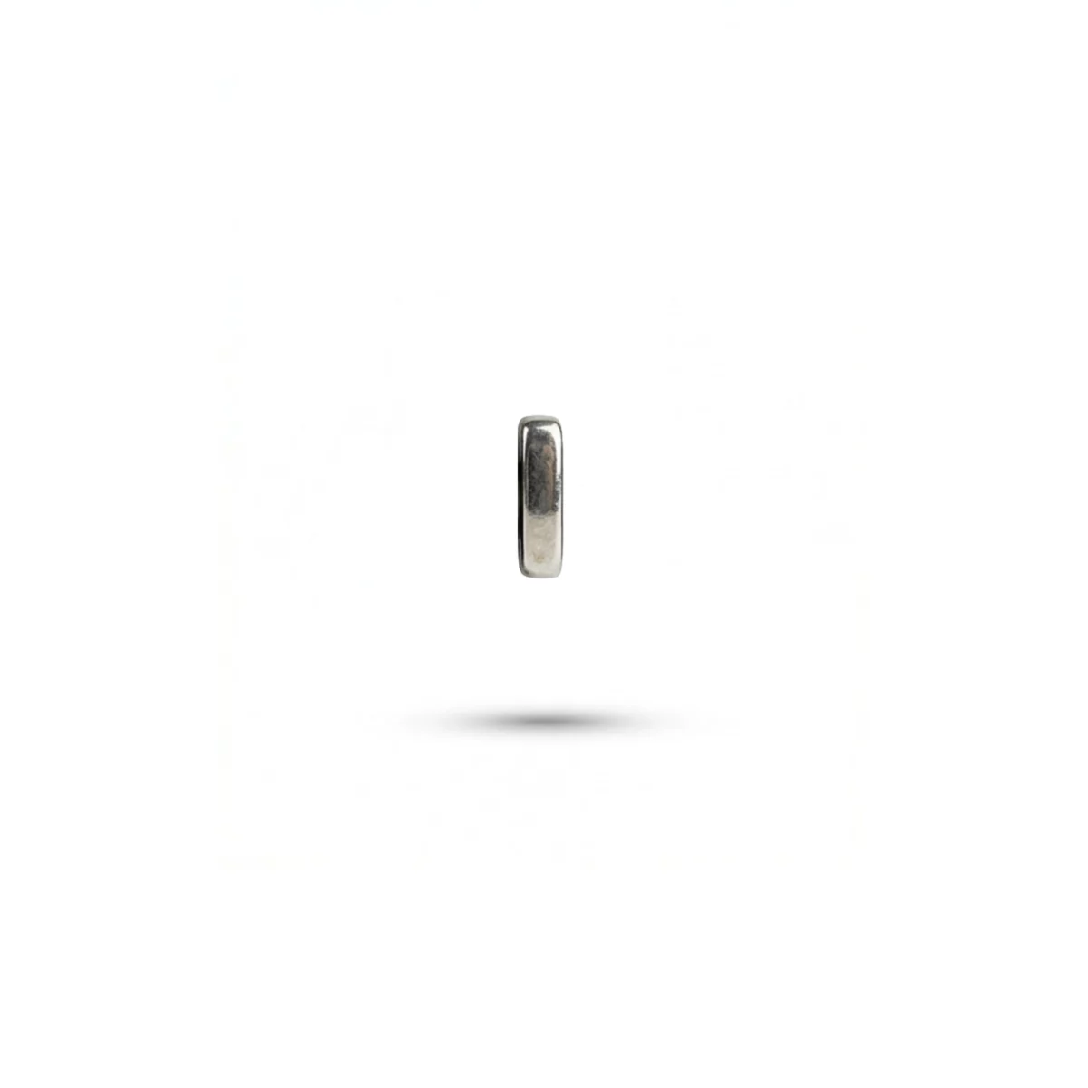 Silver Letter I charm