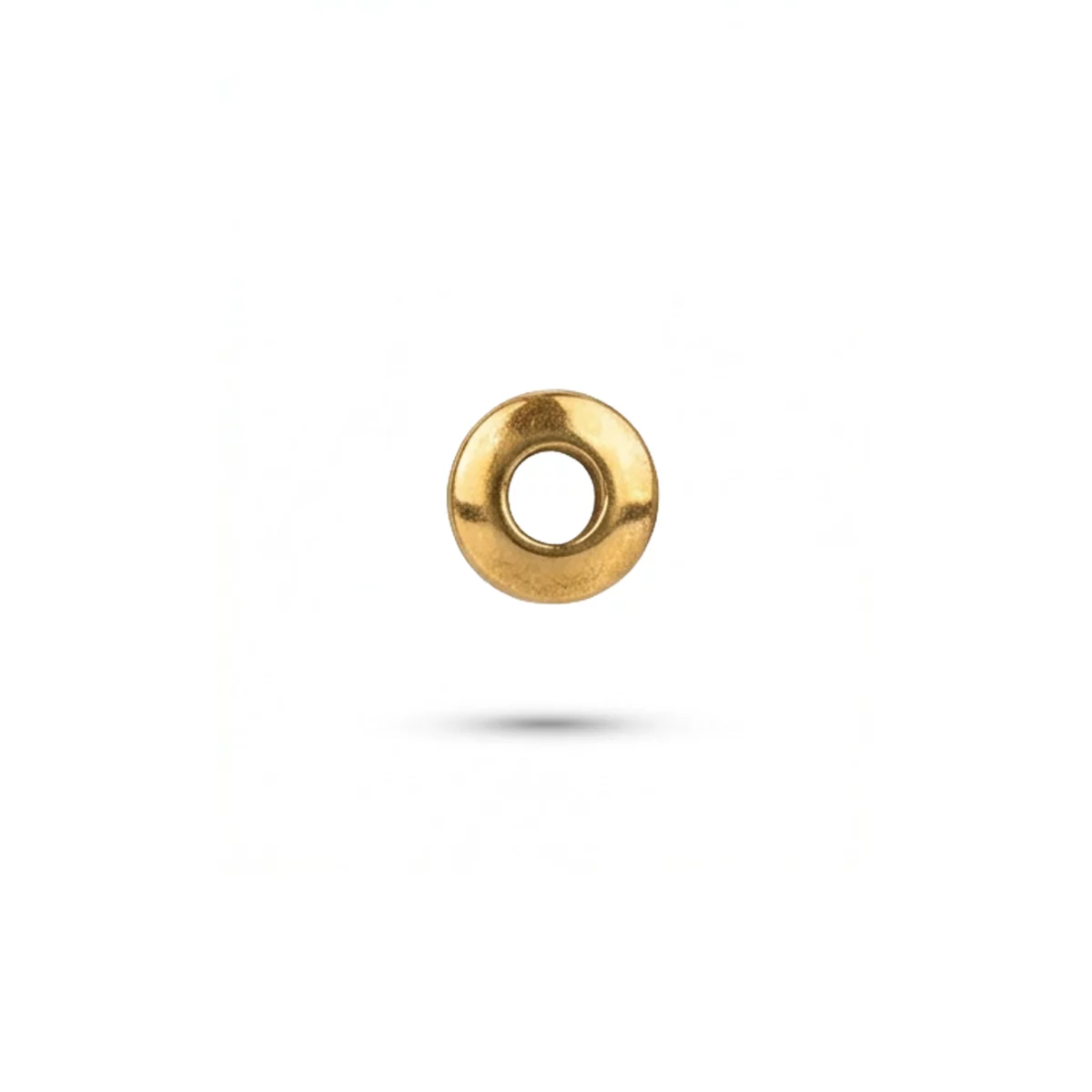 Charm lettera O gold