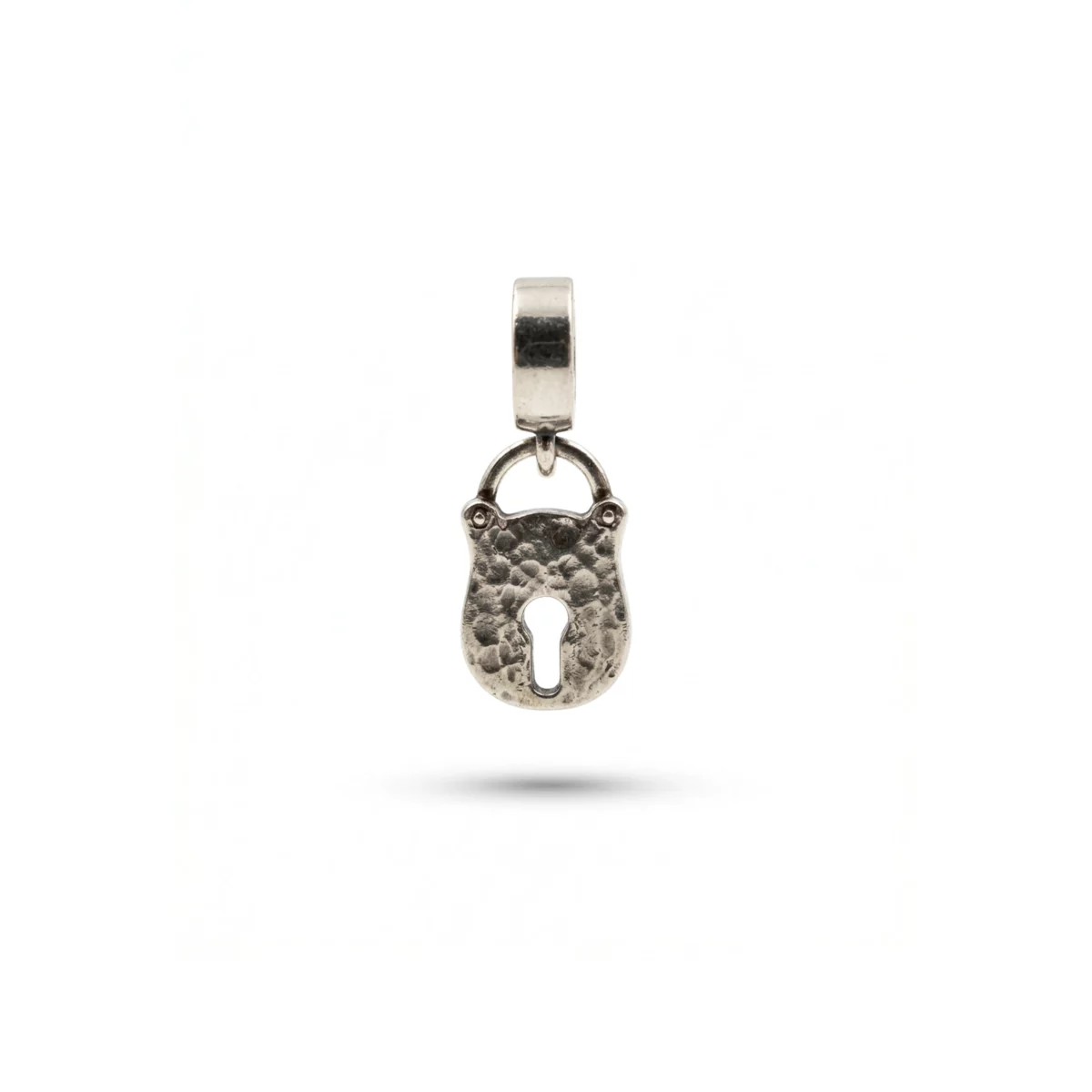 Silver Padlock charm